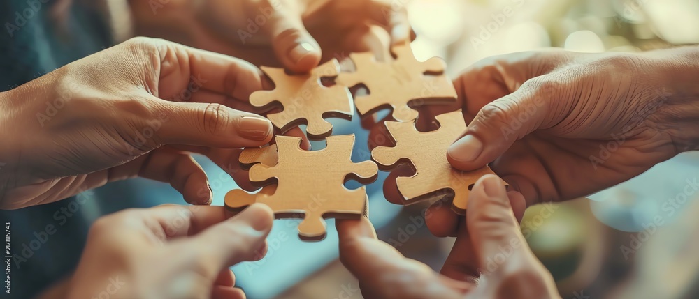 © Nattapat - Young professionals solving problem together