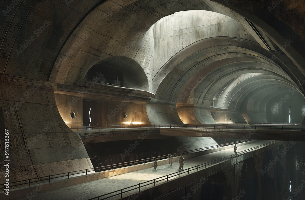 Fototapeta premium Underground tunnels