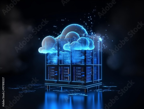 technology, cloud, server, data center, data technology, network, connection, internet