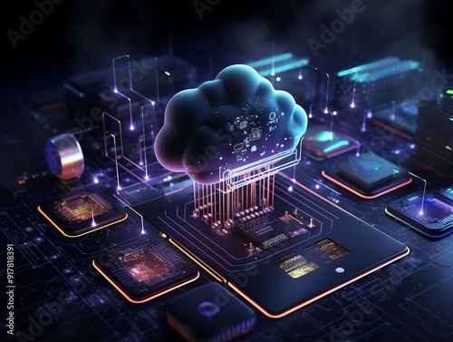 technology, cloud, server, data center, data technology, network, connection, internet