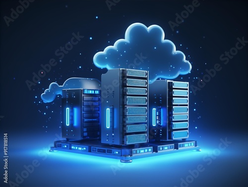 technology, cloud, server, data center, data technology, network, connection, internet