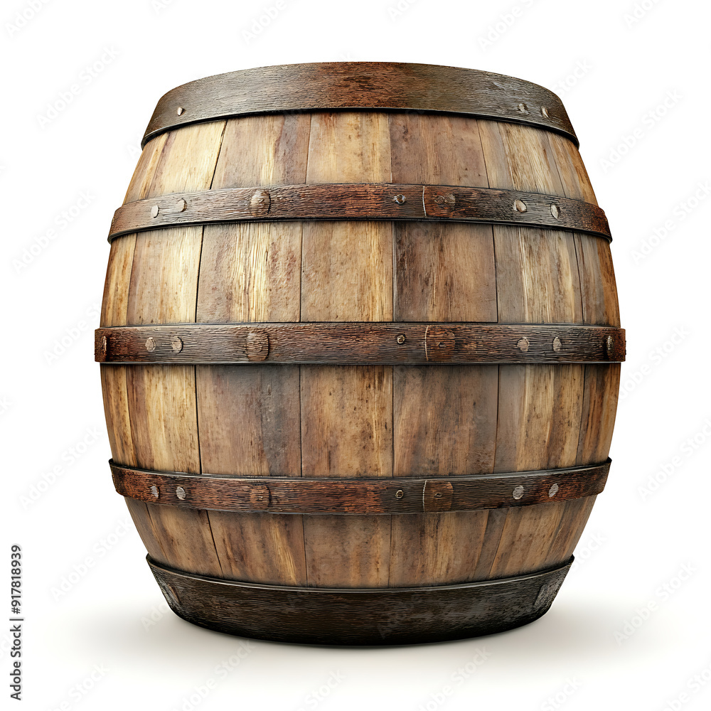 Obraz premium Wine barrels, a valuable tool for aging beverages