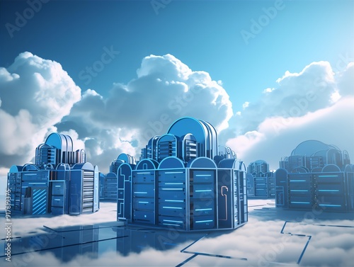 technology, cloud, server, data center, data technology, network, connection, internet