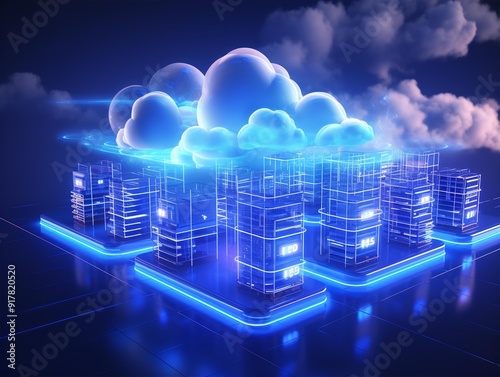technology, cloud, server, data center, data technology, network, connection, internet