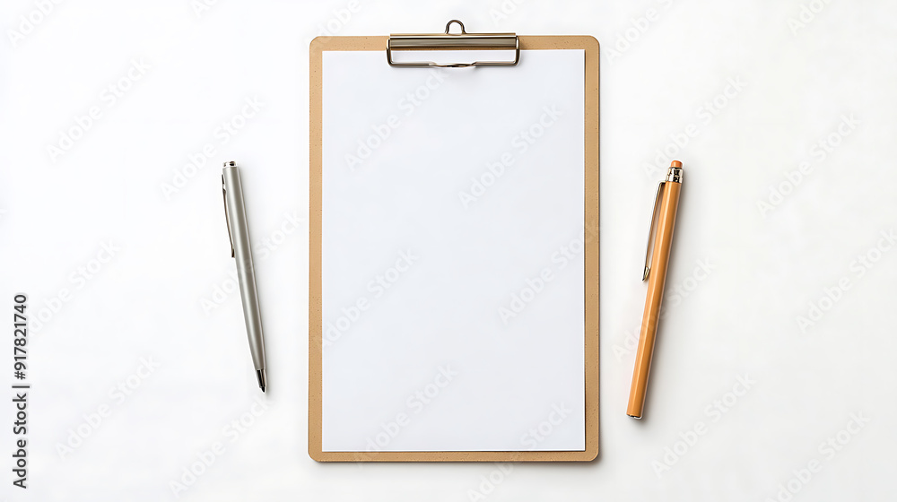 Writing board, mockup, the recording and communication tools Writing board, mockup, the recording and communication tools