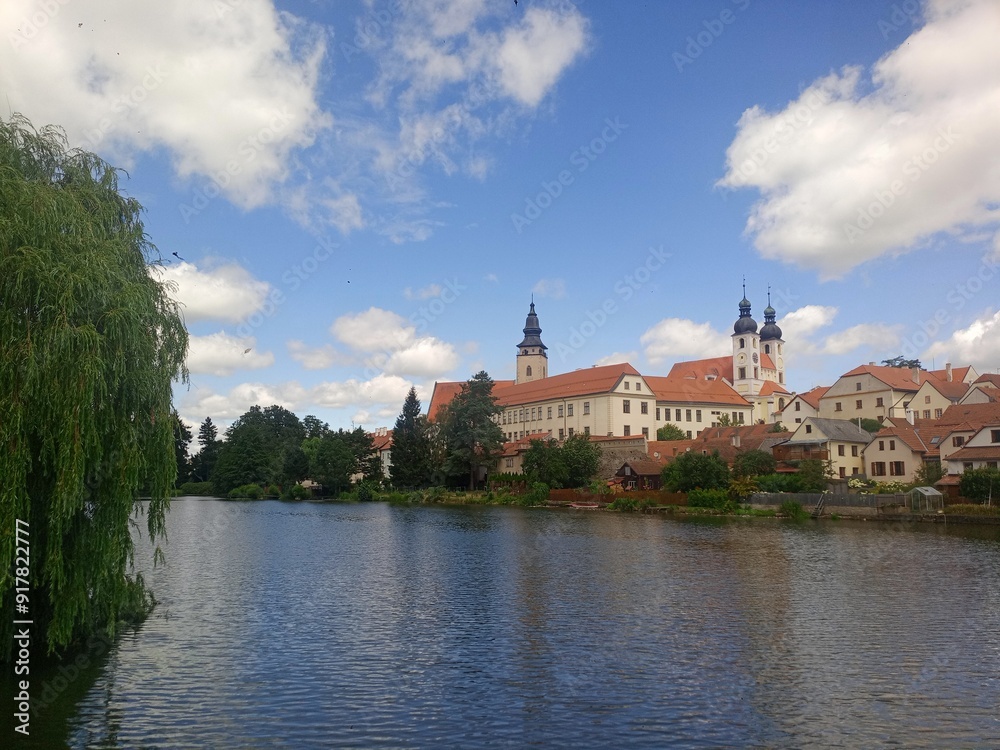 Naklejka premium Telč, Czech republic