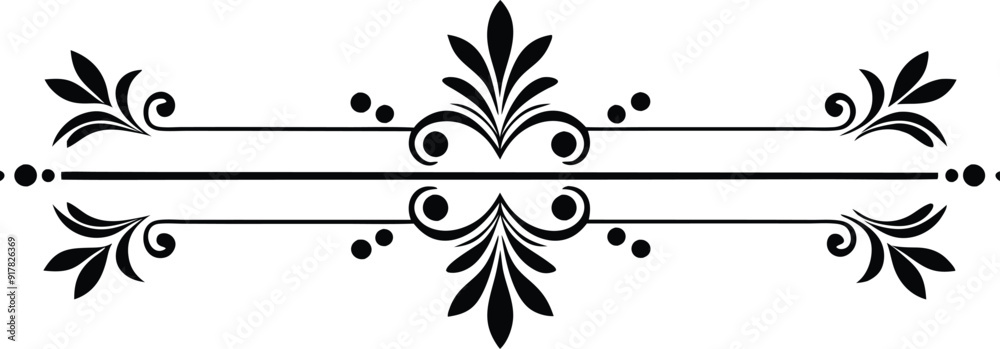decorative divider illustration black and white decorative divider illustration black and white