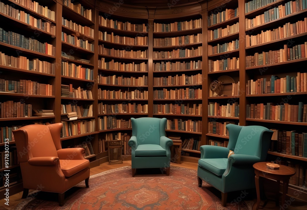 Large old bookshelf library or stud Large old bookshelf library or stud