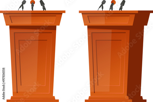 wooden pedestal for performing on stage