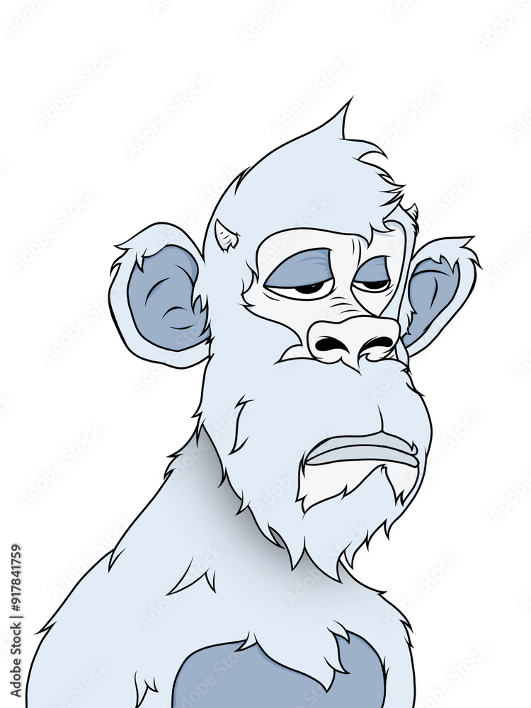 Fototapeta premium BORED YETI 