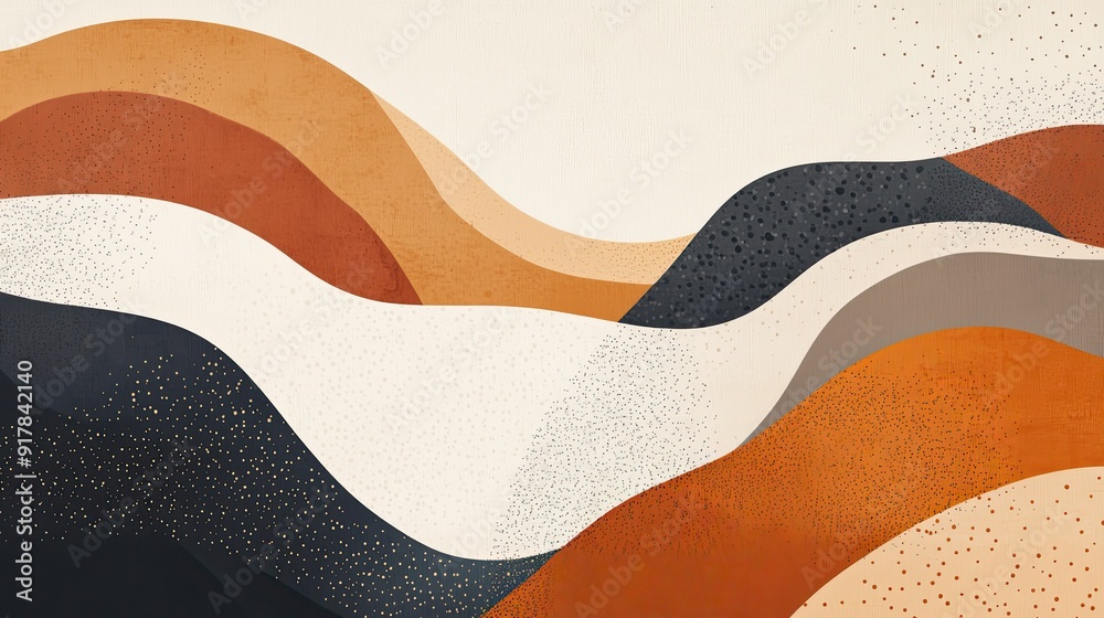 Earthy tones and organic patterns come together to create a serene and natural abstract background. Earthy tones and organic patterns come together to create a serene and natural abstract background.