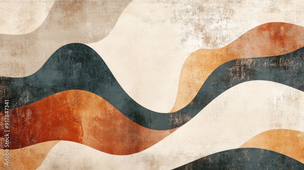 Organic shapes and earthy hues blend to form a soothing and natural abstract background. Organic shapes and earthy hues blend to form a soothing and natural abstract background.