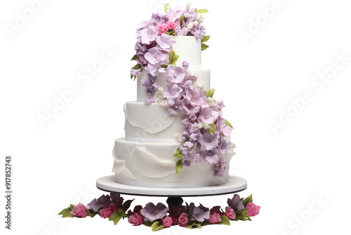 Wedding cake on transparent background. Wedding related topics. Png cutouts on transparent background. Wedding planner. Image for graphic designer. photo