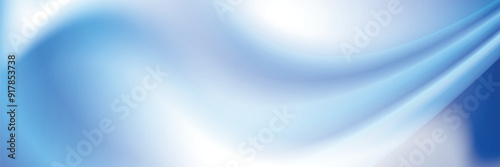 blue and white background with wavy light and wavy lines. technology design. great for wallpaper, website, technology banner, digital poster,