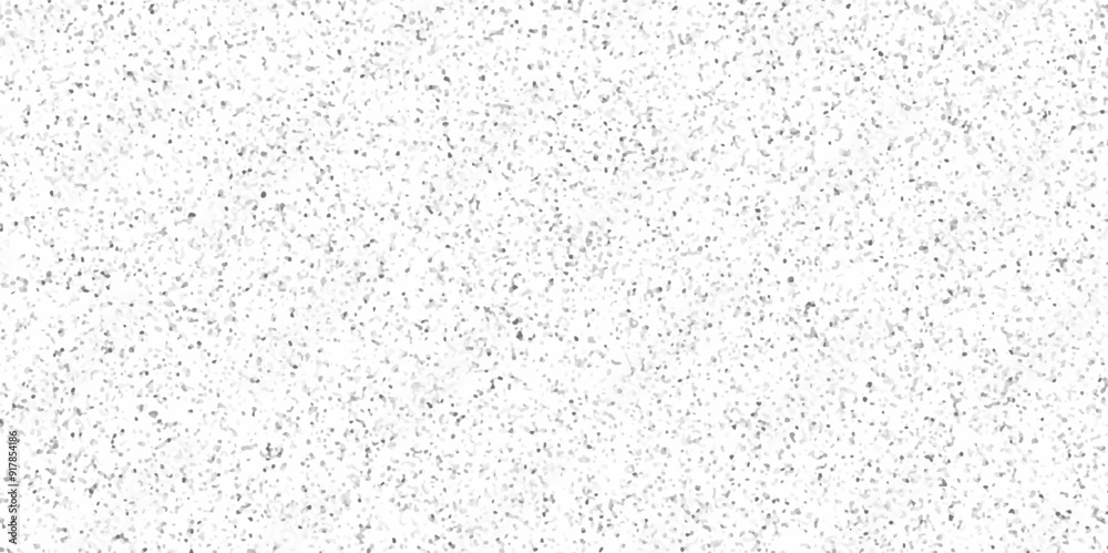 Terrazzo flooring consists of chips of marble texture. quartz surface white, black for bathroom or kitchen countertop. white paper texture background. rock stone marble backdrop textured illustration.