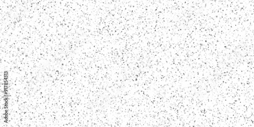 Terrazzo flooring consists of chips of marble texture. quartz surface white, black for bathroom or kitchen countertop. white paper texture background. rock stone marble backdrop textured illustration.