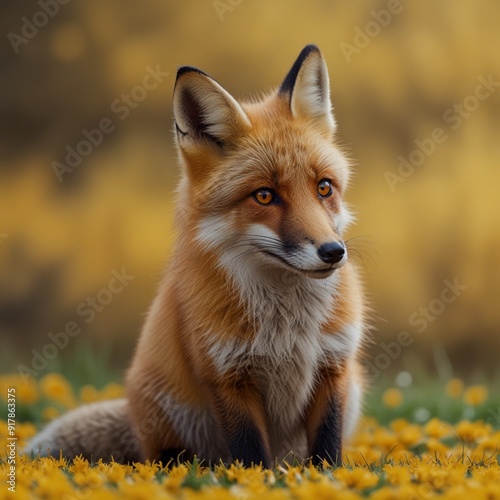 red fox vulpes