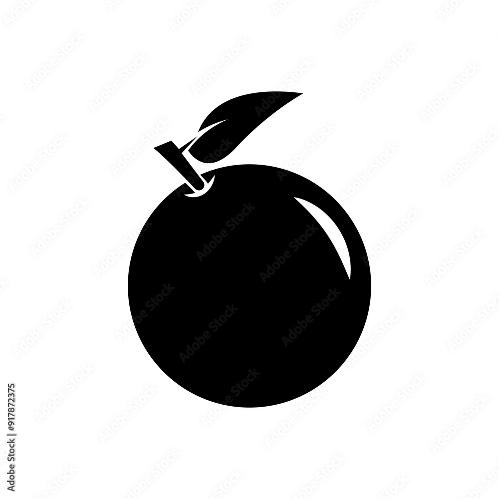 Orange fruit icon Orange fruit icon