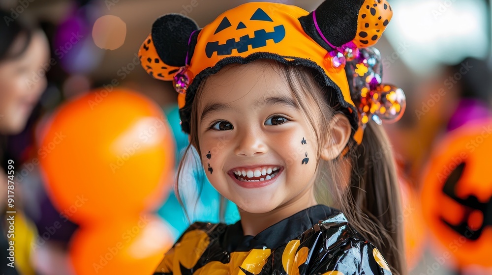 A Halloween-themed parade with participants dressed as their favorite spooky characters. A Halloween-themed parade with participants dressed as their favorite spooky characters.
