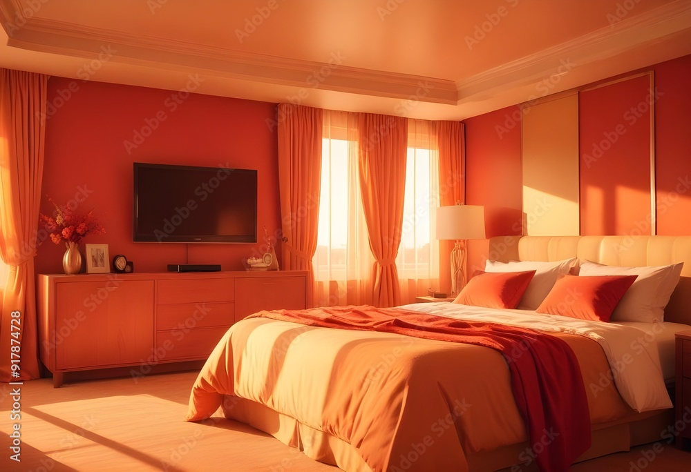 Photo modern style interior room 3d illustration Photo modern style interior room 3d illustration