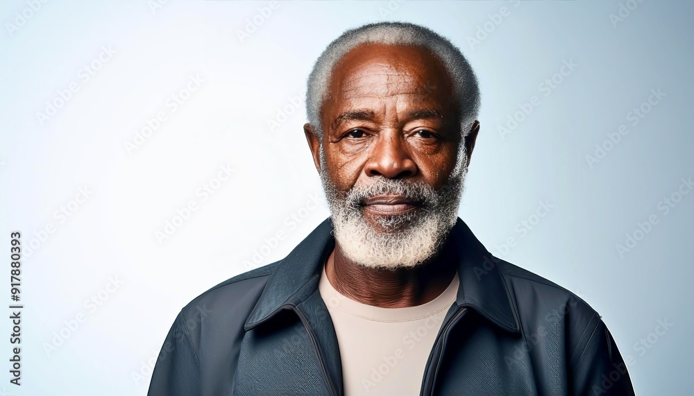 A minimalist portrait of an older man exuding wisdom and experience. 1 A minimalist portrait of an older man exuding wisdom and experience. 1