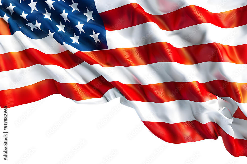 Fototapeta premium PNG Flag american flag.