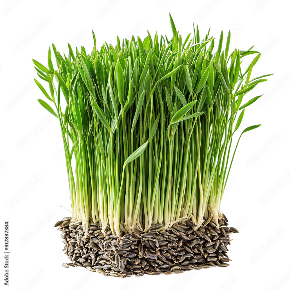 green grass isolated on white green grass isolated on white