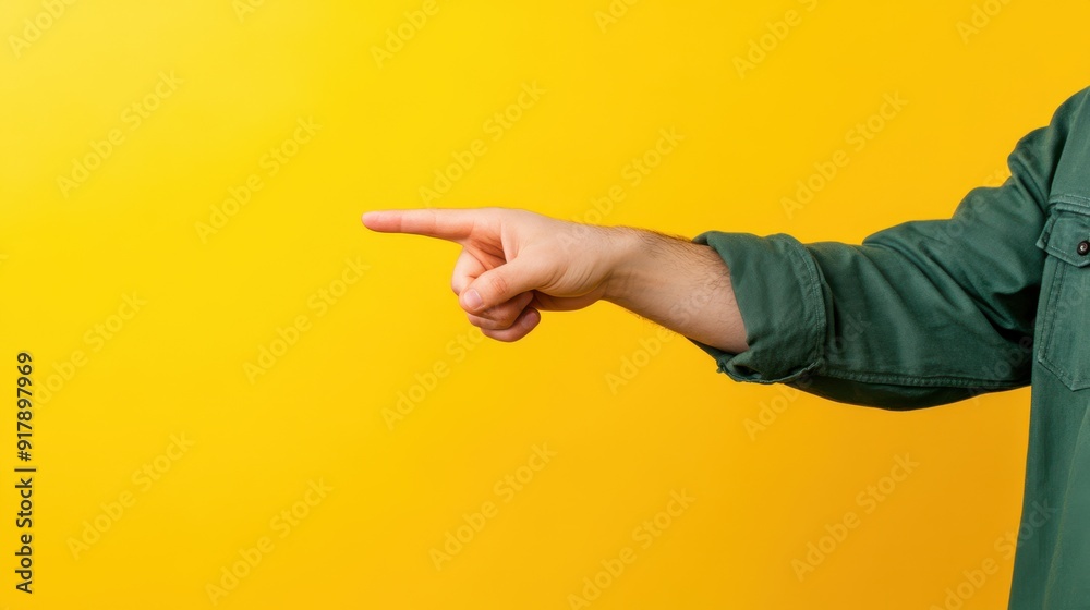 The pointing hand The pointing hand