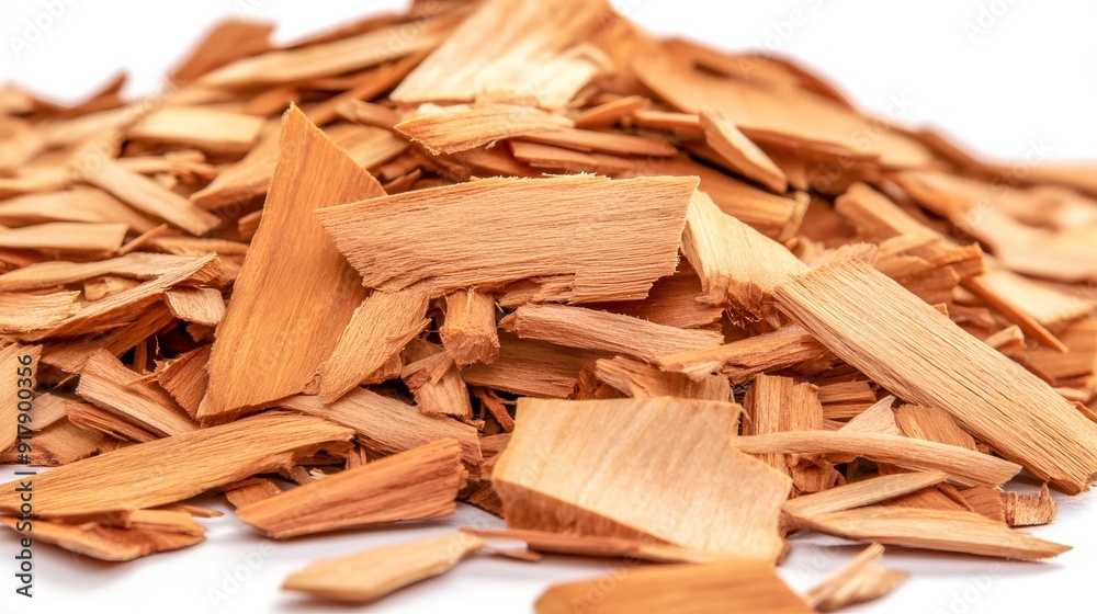 Exotic Wood Shavings in Vibrant Colors Scattered on White Surface, Alluring Space for Product Information, Exotic Elegance. Exotic Wood Shavings in Vibrant Colors Scattered on White Surface, Alluring Space for Product Information, Exotic Elegance.