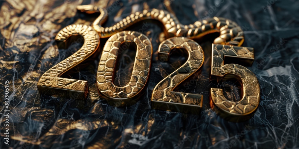 2025 Chinese New Year, year of the Snake. Chinese zodiac, red background 2025 Chinese New Year, year of the Snake. Chinese zodiac, red background