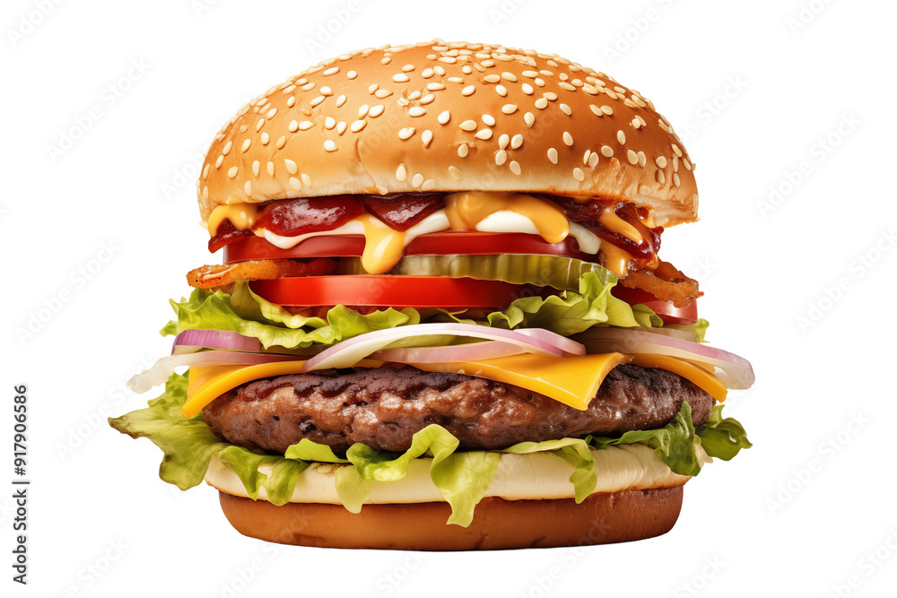Hamburger on transparent background. Hamburger related themes. Fast food. Hamburger sale. Images for graphic designers. Isolated hamburger. PNG cutout. Hamburger on transparent background. Hamburger related themes. Fast food. Hamburger sale. Images for graphic designers. Isolated hamburger. PNG cutout.