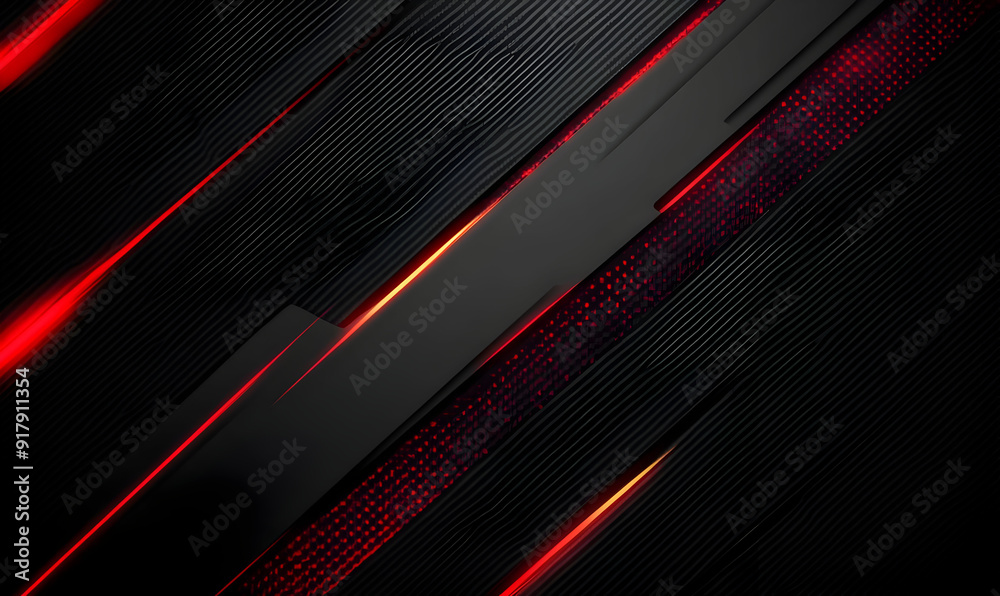 © Earny - Dynamic abstract background featuring sleek black textures and bold red highlights for modern design projects.