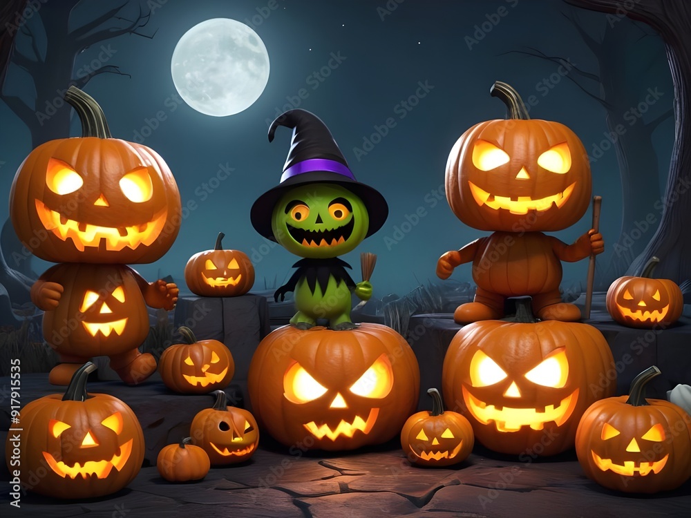 adorable creatures in a spooky halloween wonderland adorable creatures in a spooky halloween wonderland