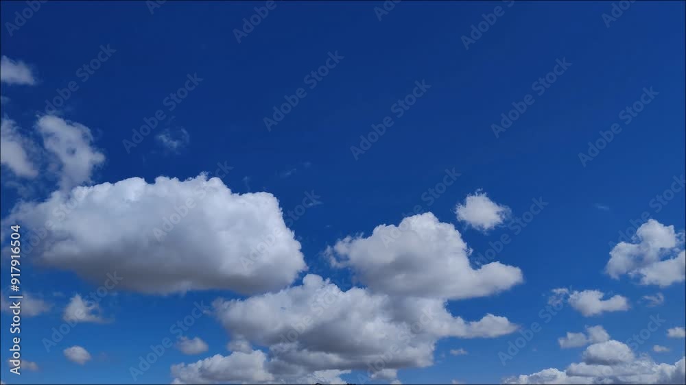 Blue sky with a beautiful morning cloudscape Blue sky with a beautiful morning cloudscape
