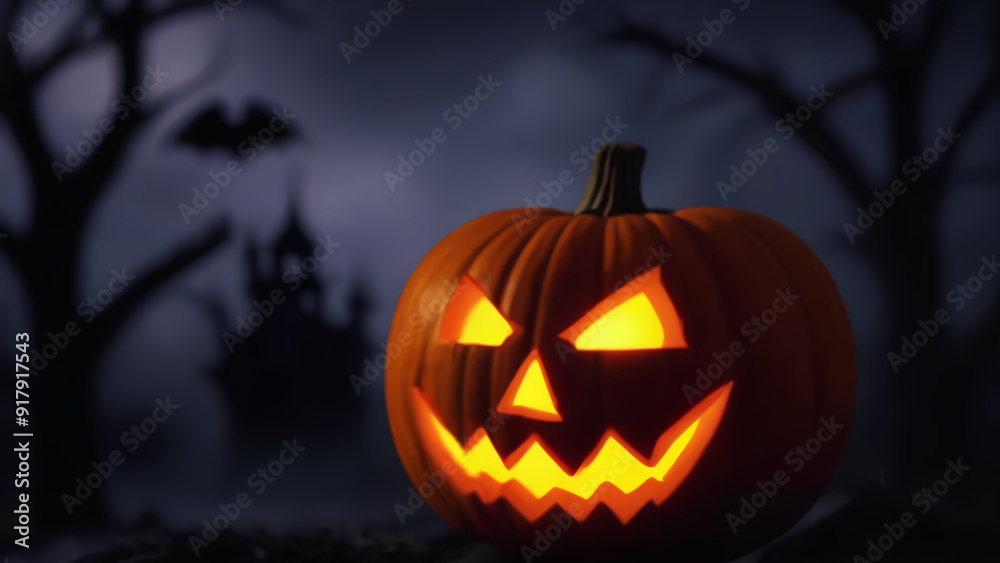 halloween pumpkin on a black background halloween pumpkin on a black background