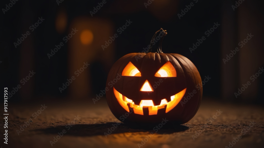 halloween pumpkin on a black background halloween pumpkin on a black background