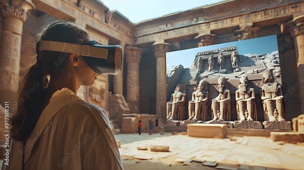 VR User Exploring Detailed Ancient Civilization with Historical Accuracy and Immersive Experience VR User Exploring Detailed Ancient Civilization with Historical Accuracy and Immersive Experience