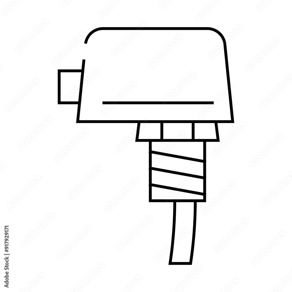 liquid flow switch line icon vector. liquid flow switch sign. isolated contour symbol black illustration liquid flow switch line icon vector. liquid flow switch sign. isolated contour symbol black illustration