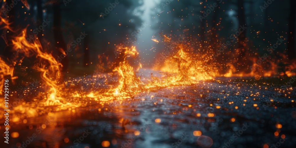 Fire in the Forest Fire in the Forest