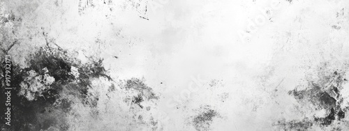 Abstract Black and White Grunge Background