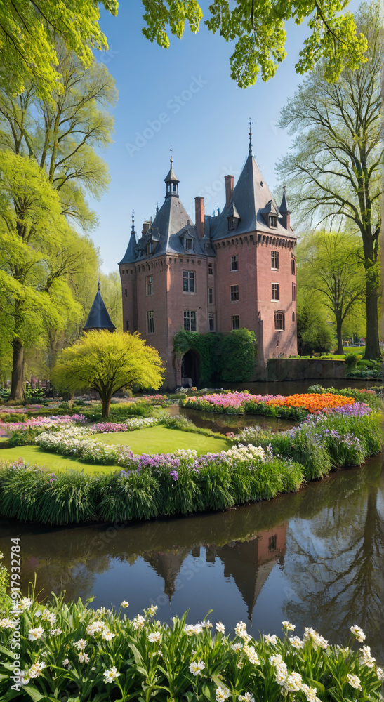Obraz premium castle in the park