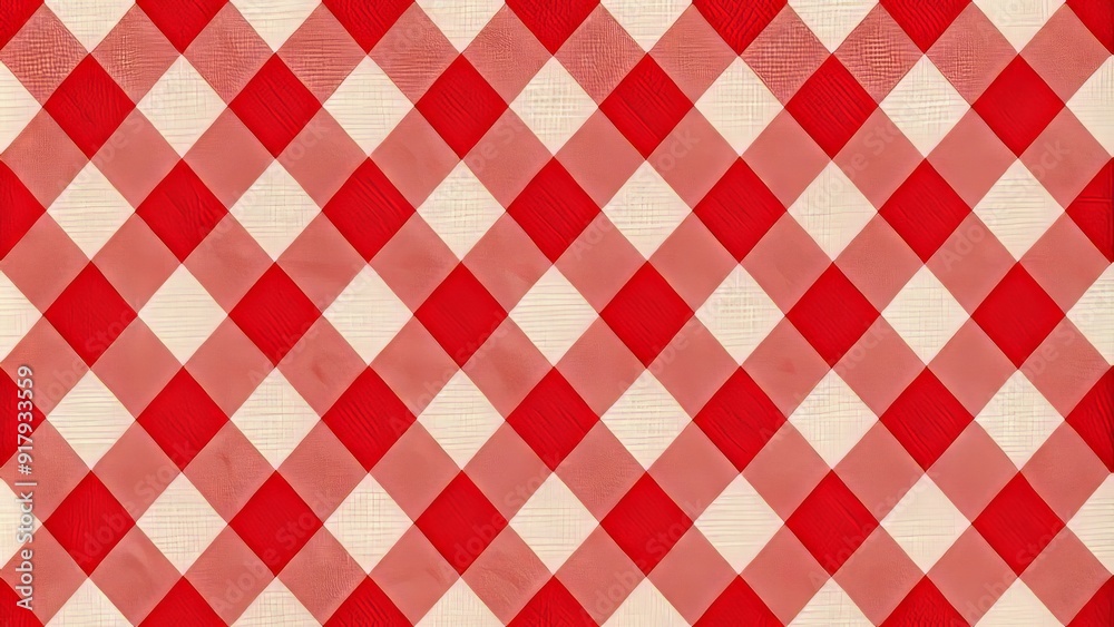 Vibrant red and white checkered background with a bold, graphic pattern, evoking a sense of nostalgia and playfulness, perfect for rustic or country-themed designs. Vibrant red and white checkered background with a bold, graphic pattern, evoking a sense of nostalgia and playfulness, perfect for rustic or country-themed designs.