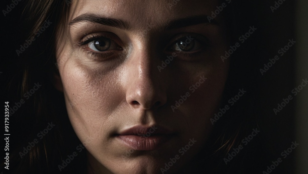 Mourning Shadows Portrait of Inner Turmoil Mourning Shadows Portrait of Inner Turmoil