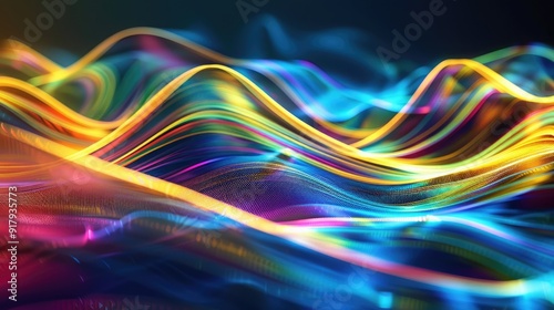 abstract motion line smooth background