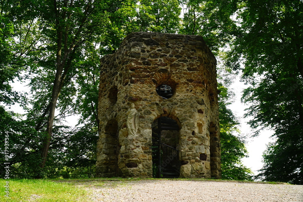 The old Witches Tower (Hexenturm) in the forest of Hanover Marienwerder, Lower Saxony, Germany. The old Witches Tower (Hexenturm) in the forest of Hanover Marienwerder, Lower Saxony, Germany.