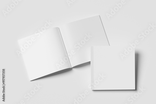 Square Catalog / Magazine Mock-Up