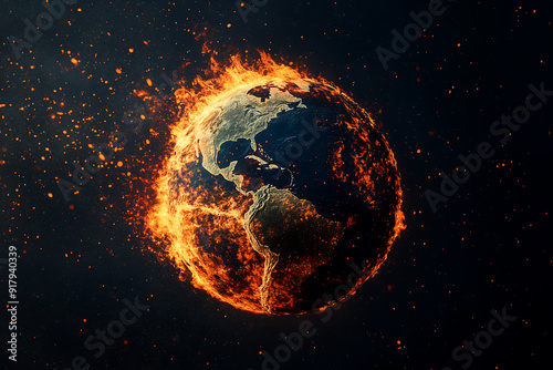 Nuclear war destroys the world