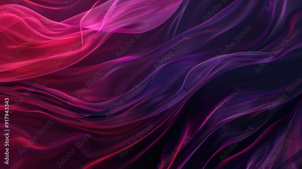 Fototapeta premium flowing header with dark salmon, very dark violet and antique fuchsia colors