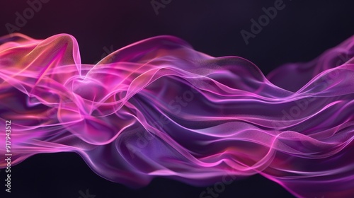 flowing header with dark salmon, very dark violet and antique fuchsia colors