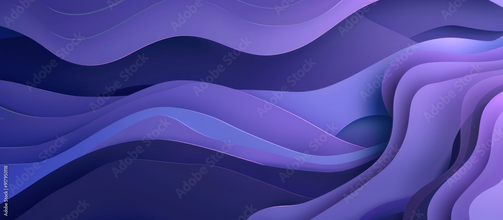 Abstract Purple Wavy Design Abstract Purple Wavy Design